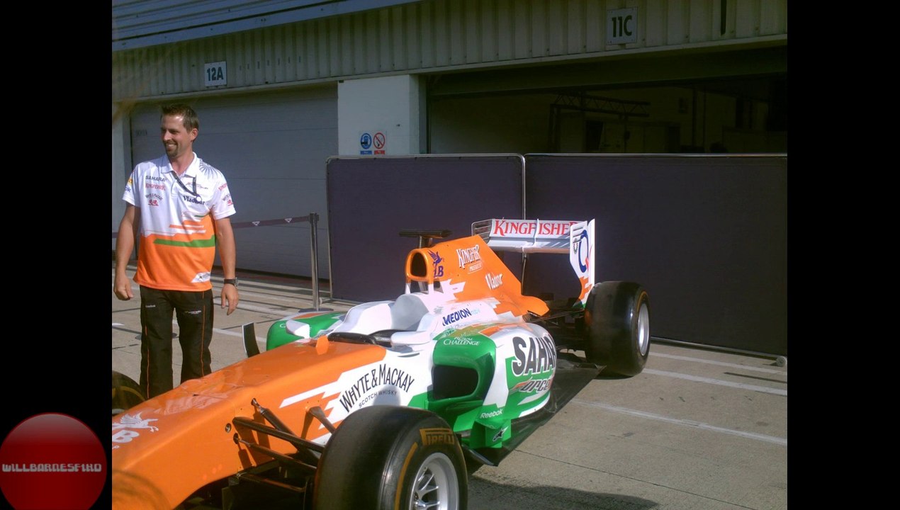 F1 2013 Friday at the Silverstone Young Drivers' Test HD