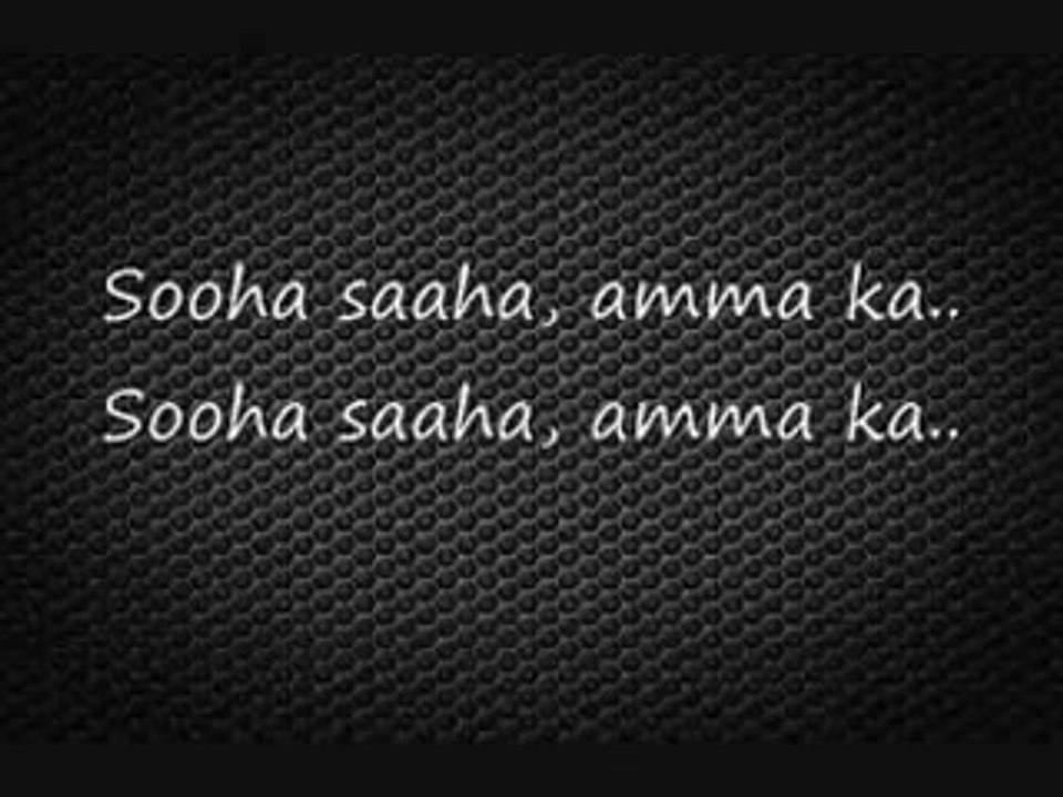 Highway  - SOOHA SAHA- Alia Bhatt, Randeep Hooda   A.R Rehman  (with lyrics)