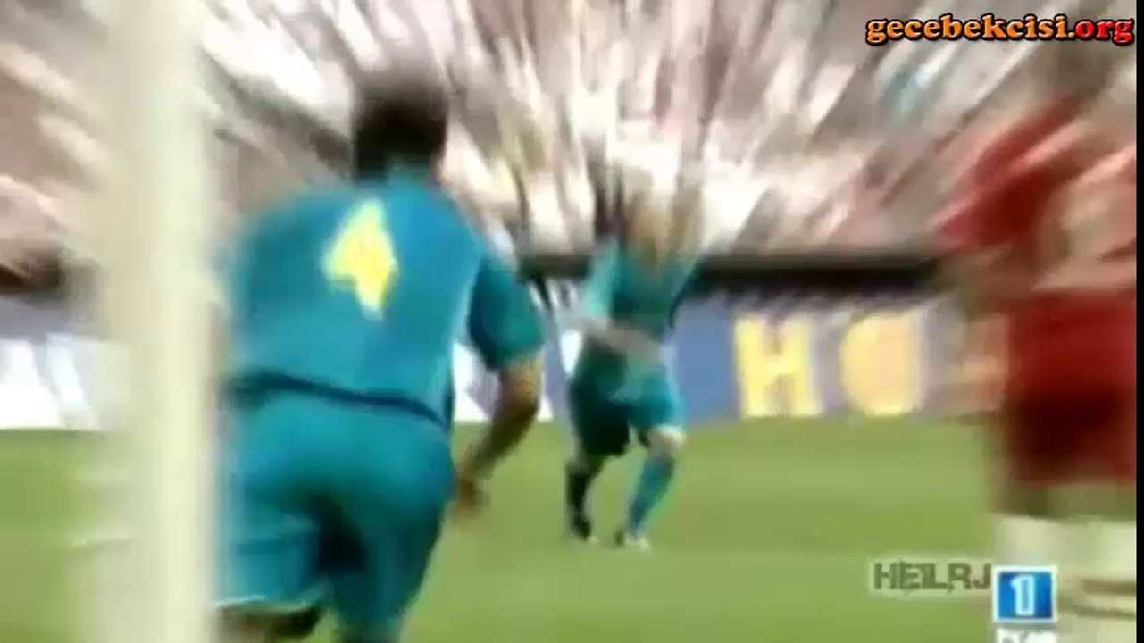 Messi öyle bir yerden attı ki...