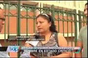 Grifo no quiere pagar tratamiento de hombre cuyo auto explosionó en su local