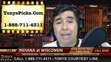 Download Video: Wisconsin Badgers vs. Indiana Hoosiers Pick Prediction NCAA College Basketball Odds Preview 2-25-2014