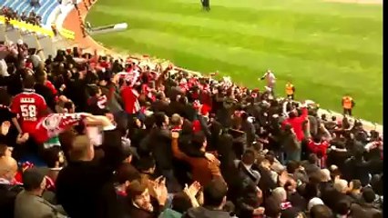 Kasımpaşa 6-2 Sivasspor maçı tezahürat