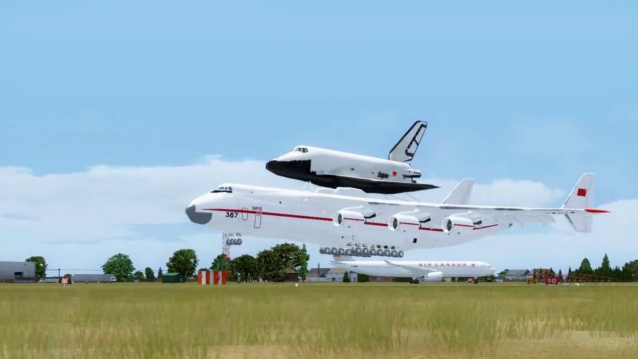 FSX Space Shuttle Carrier ( HD )