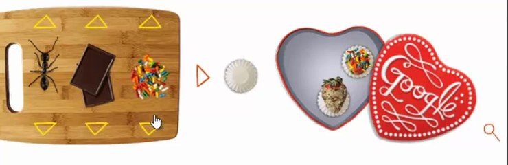 Día de San Valentín Doodle google