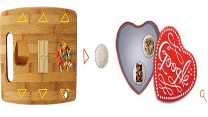 Saint Valentine's Day Doodle Google