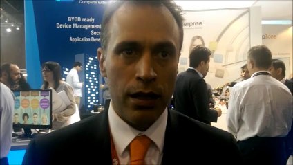 Ο Κωστής Παπαδημητρακόπουλος (Globo/ΣΕΚΕΕ) στο MWC 2014 | ICTplus.gr