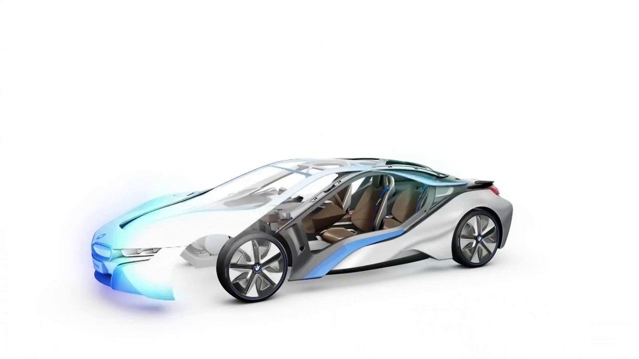 BMW i8 Hybrid Electric Vehicle Powertrain Concept