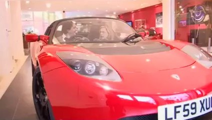 Tesla Roadster (Right Hand Drive) Test Drive Around London
