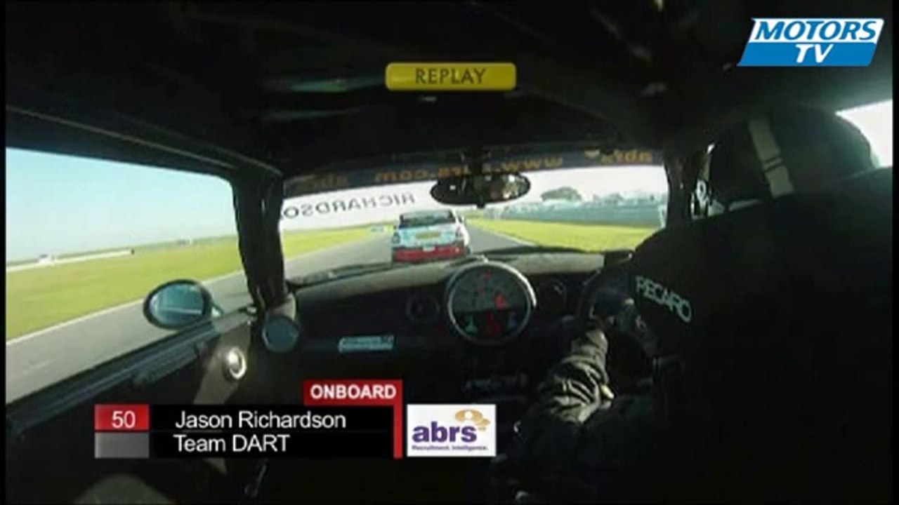 2011 Mini Challenge big crash at Snetterton