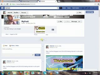 Facebook New Introduction free computer tutorials online Part 4