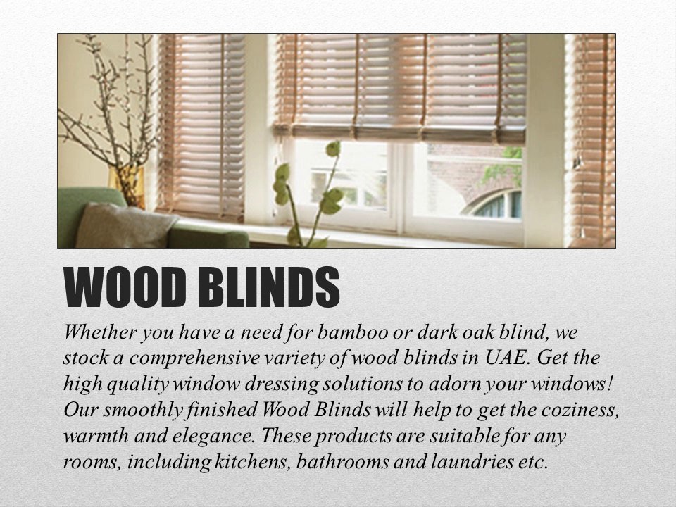 blinds dubai
