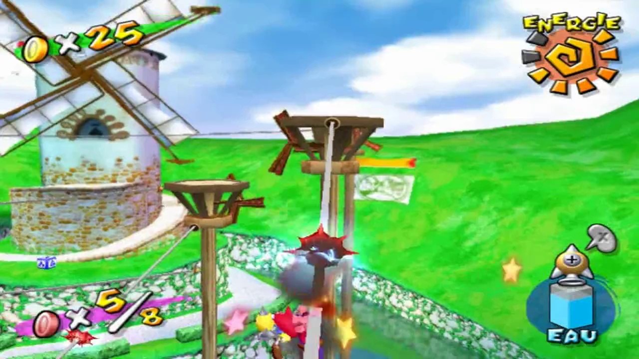 Super Mario Sunshine - Collines Bianco - Épisode 8 : Les pièces rouges du lac