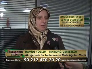 AKCİĞERDEKİ SU TOPLAMASINA VE MİDE RAHATSIZLIKLARINA KESİN ÇÖZÜM!