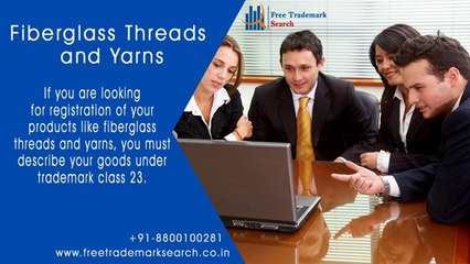 Trademark Class 23 | Yarns and Threads