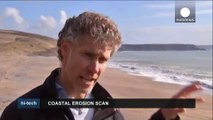 Científicos de Plymouth estudian la erosión de la costa en Europa