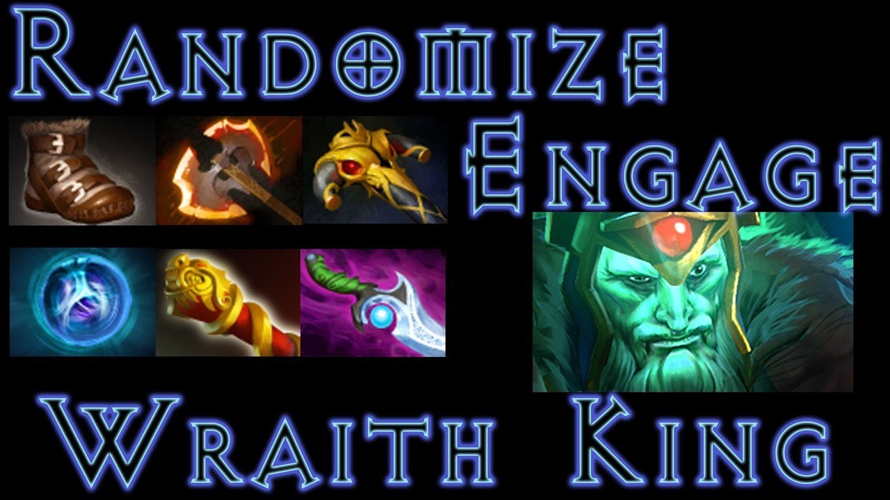 Dota 2 Randomize Engage - Wraith King