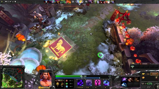 Dota 2 Randomize Engage - Lina