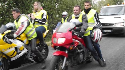 Arrivée de la Rando Modo 2013 au profit des Amis de Gwladys