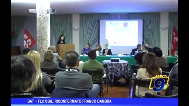 BAT | FLC CGIL, riconfermato Franco Dambra