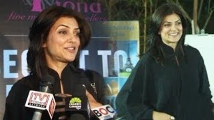 Sushmita Sen Visits A Big Master Mind