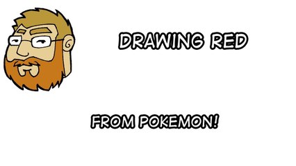 Drawing Red from Pokemon - 1k Subs!!