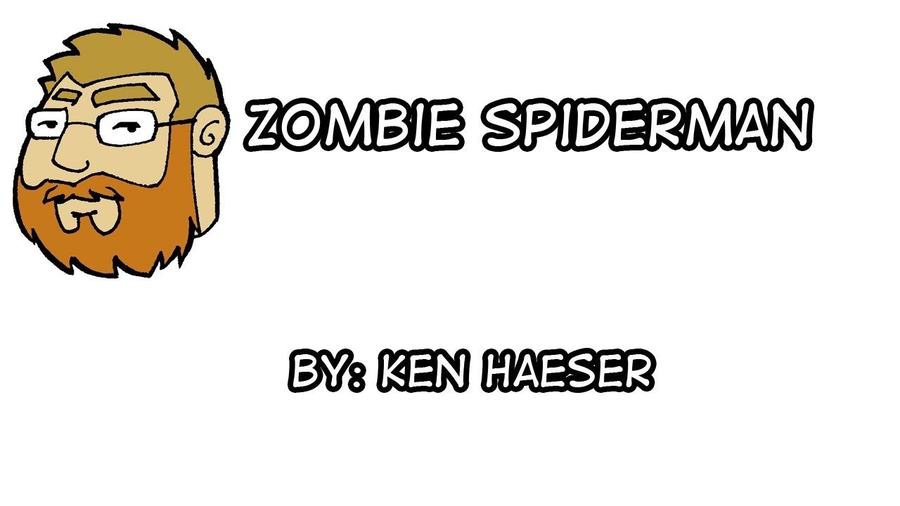 Zombie Spiderman by Ken Haeser