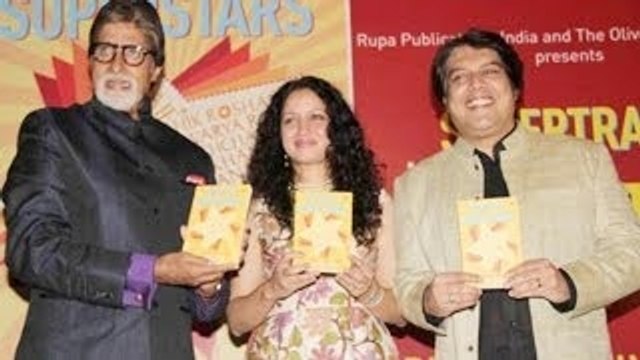 Amitabh Bachchan Unveils Priyanka Jha's Debut Book Supertraits Superstars