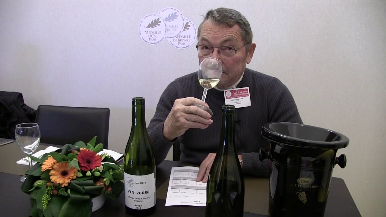 Concours général agricole - Bourgogne Blanc : parole de juré