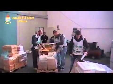 Milano - Maxi sequestro di merce avariata (25.02.14)