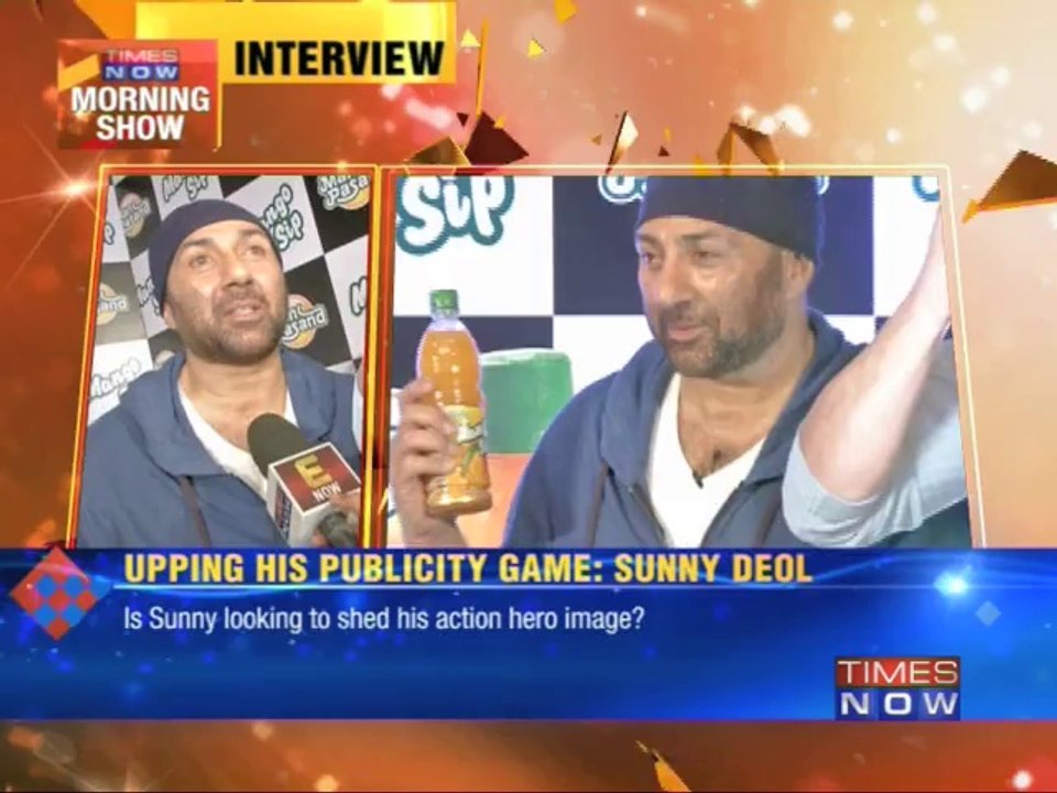 Sunny Deol: Upping his publicity game