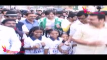 Vivek Oberoi Run @ North Mumbai Marathon for Supports Narendra Modi