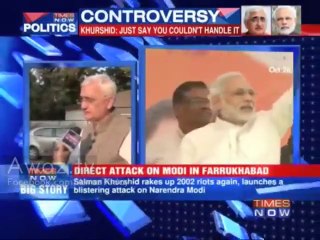 Salman Khurshid calls Narendra Modi 'impotent'