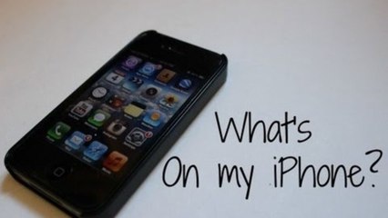 Whats on my iPhone? :)