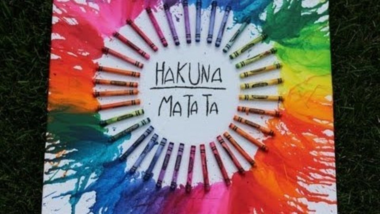 How to make a crayon Melting