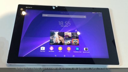 Présentation Sony Xperia Tablet Z2