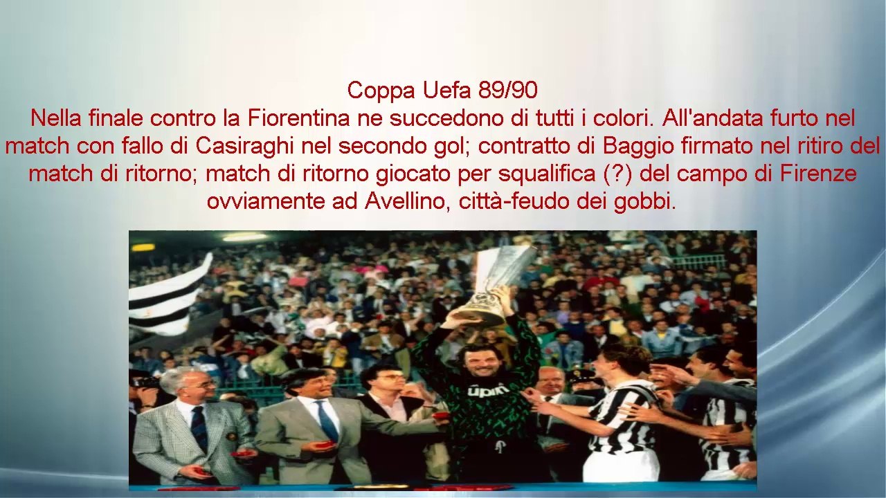 Furti Juventus 1960 - 2014
