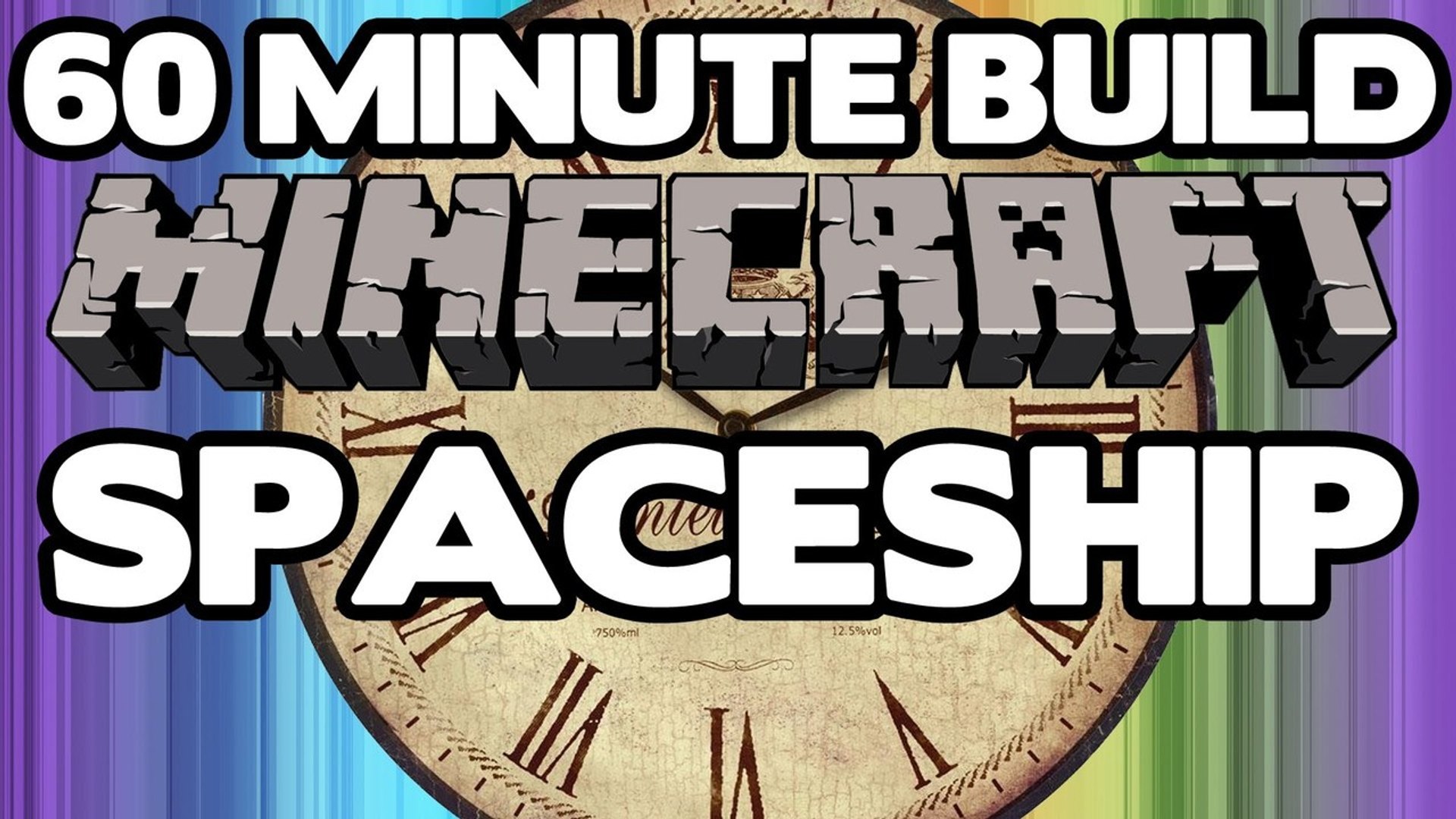 60 Minute Minecraft Build - Spaceship Part 1 - video Dailymotion