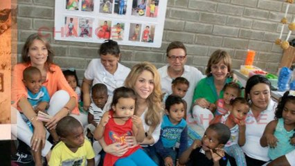 Shakira viaja por primera vez con Milan a su país