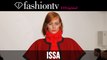 Manuela Frey, Alana Zimmer at Issa Fall/Winter 2014-15 | London Fashion Week LFW | FashionTV