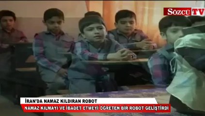 İran'da namaz kıldıran robot
