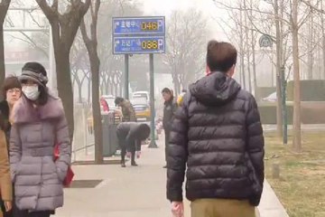 Çin'de hava kirliliği alarmı