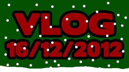 VLOG 16/12/2012: Christmas, 2000 sub giveaway and Projects