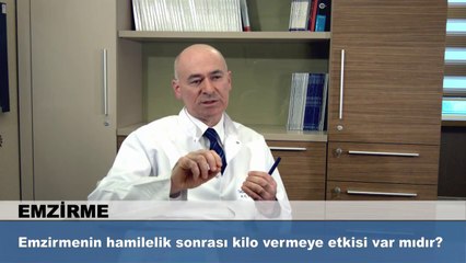 Emzirmenin hamilelik sonrası kilo vermeye etkisi var mıdır?