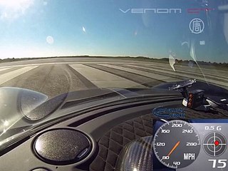 Суперкар Hennessey разогнался до 435 километров в час