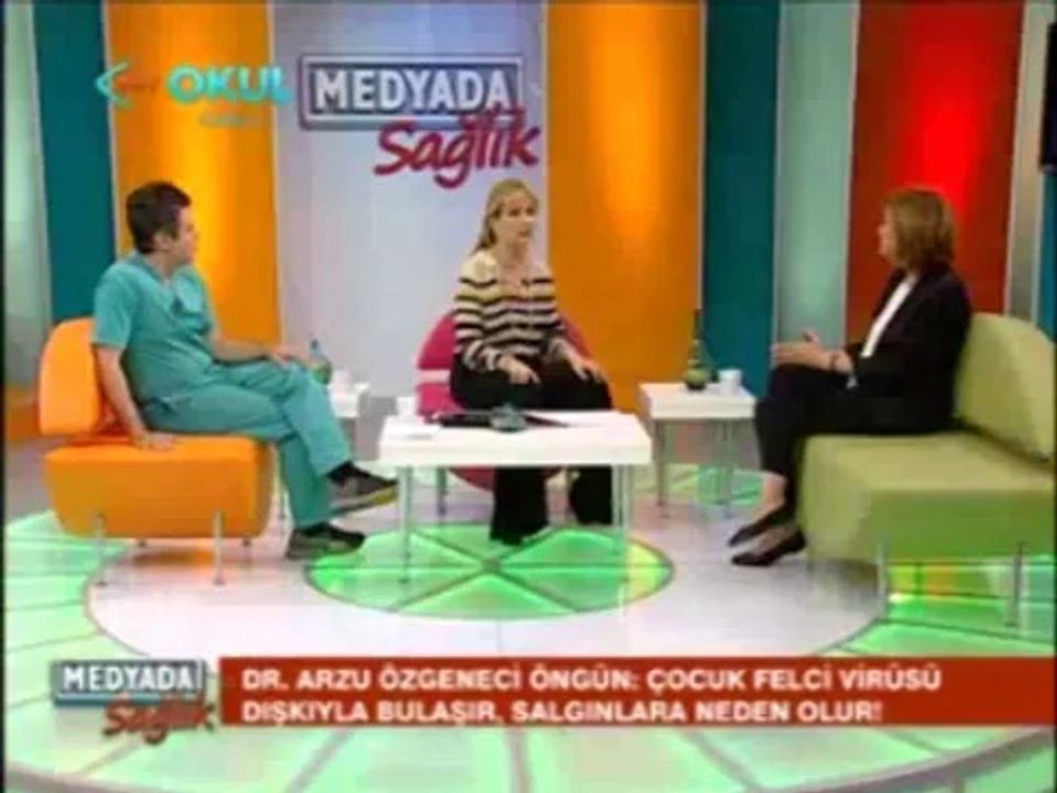 Dr. Arzu Özgeneci, çocuk felci hakkında bilgi veriyor part 1