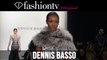 Anastasia Ivanova at Dennis Basso Fall/Winter 2014-15 | New York Fashion Week NYFW | FashionTV
