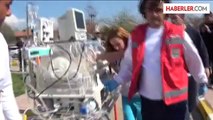 Fethiye'de 5 Saatlik Bebek Ambulans Helikopterle Sevk Edildi
