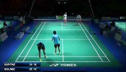 Yonex German Open 2014: Sapsiree/Puttita VS Golisze Set2