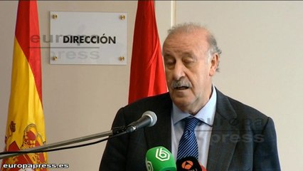 Vicente Del Bosque pide solidaridad para los discapacitados