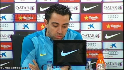 Xavi Hernández: "Neymar está contento"